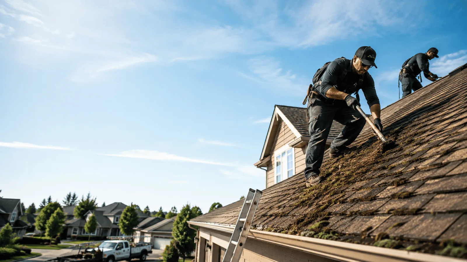 Roof Moss Removal in Urbana, OH near me